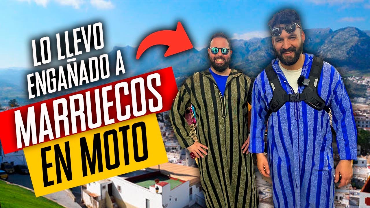 REGALO a mi MEJOR AMIGO un VIAJE a MARRUECOS EN MOTO | Comienza el viaje en ROYAL ENFIELD SCRAM 411