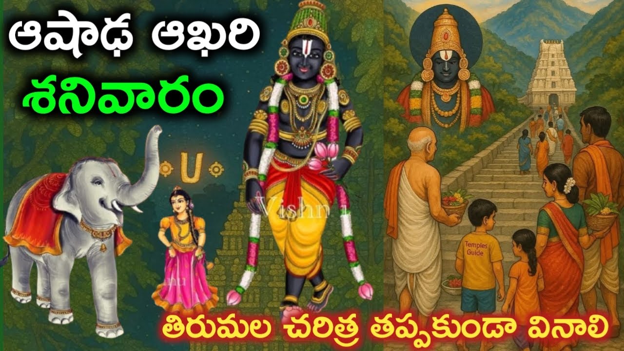 ఆషాఢ ఆఖరి శనివారం తిరుమల చరిత్ర తప్పకుండా వినాల్సిన కథ|shanivaram|tirumalacharitra @Devianugraham