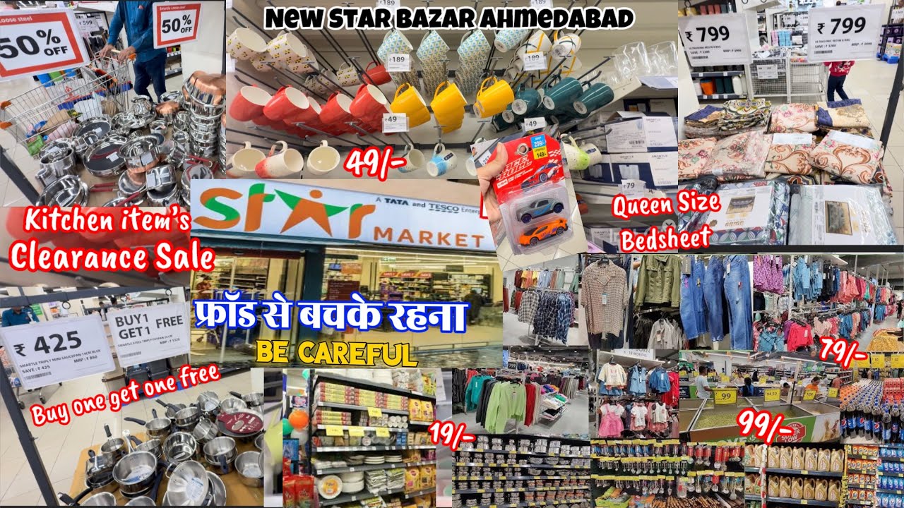 Star Bazar Ahmedabad **Under Construction** ~ Everything on Sale