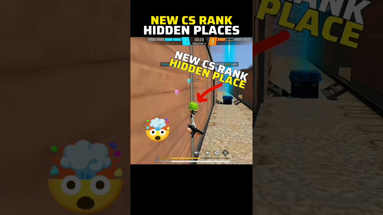 SOLARA CS RANK HIDDEN PLACES 🤯 | CS RANK SOLARA MAP HIDDEN PLACES | SOLARA MAP STUDIO HIDDEN PLACES