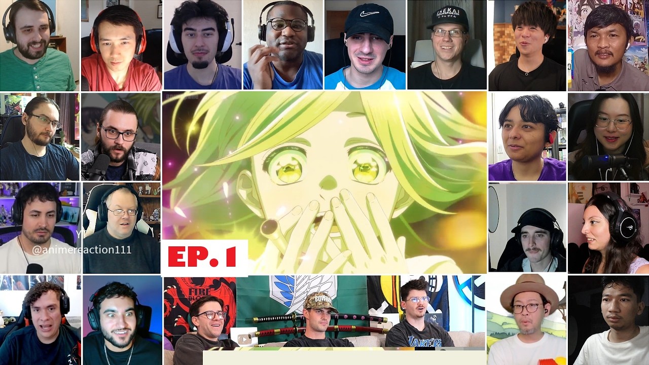 Witch Hat Atelier Episode 1 Reaction Mashup - とんがり帽子のアトリエ 1話 リアクション