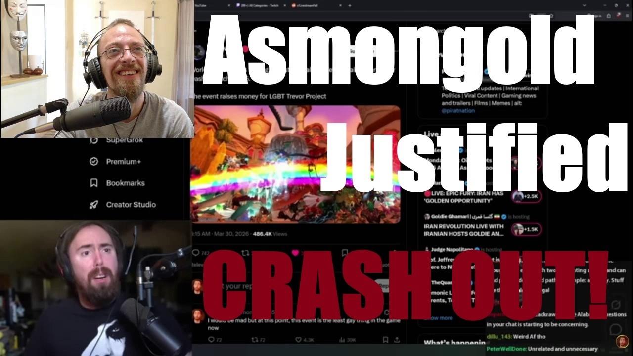 Asmongold and WOW Darkspear Dash!