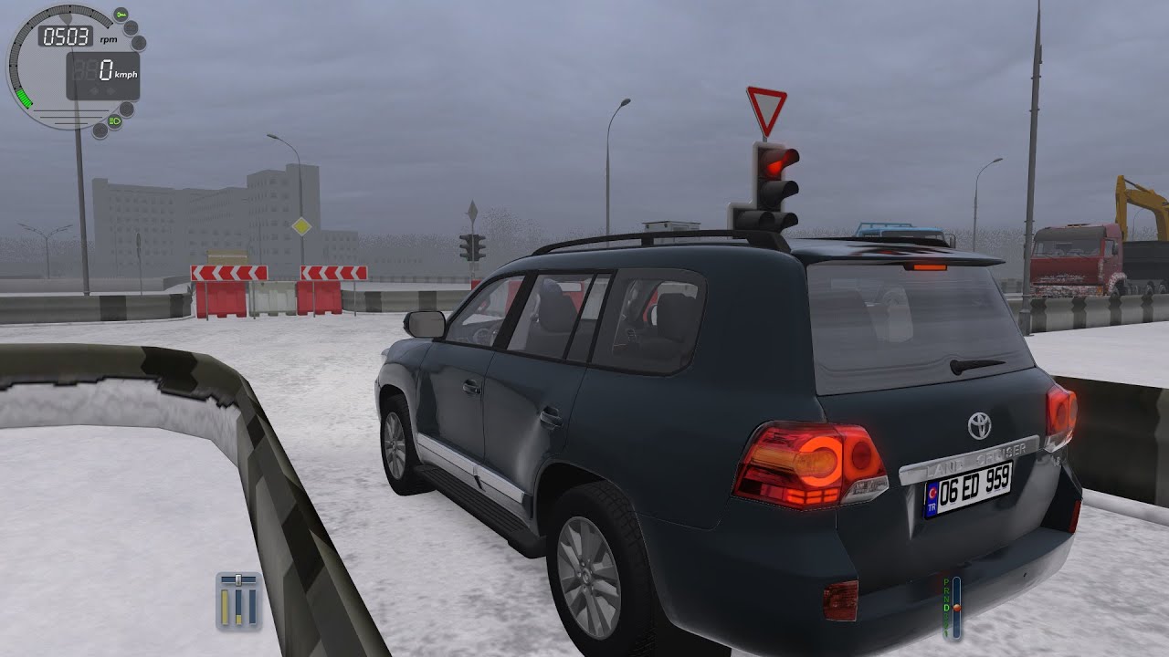 City Car Driving 1.5.0 Toyota Land Cruiser 200 V8 TrackIR 4 Pro [1080P]