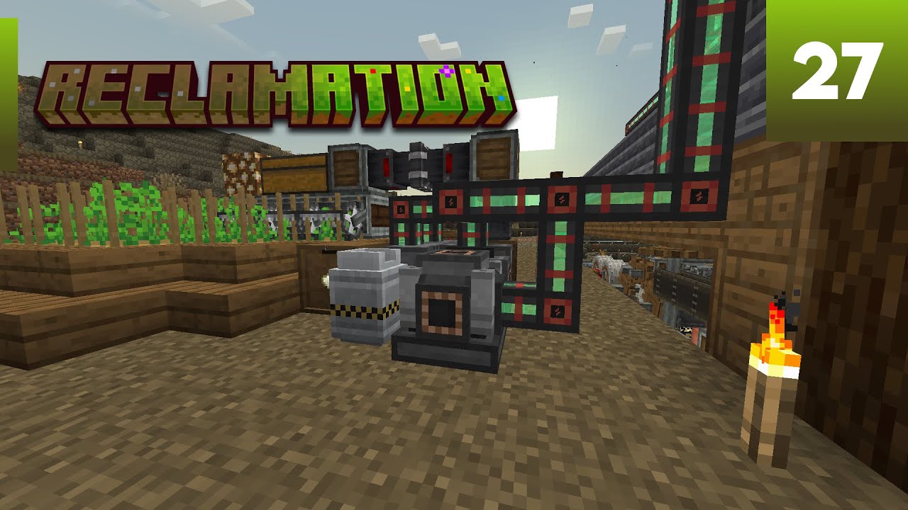 Reclamation #27 - Gas Burning Generator and Certus Quartz