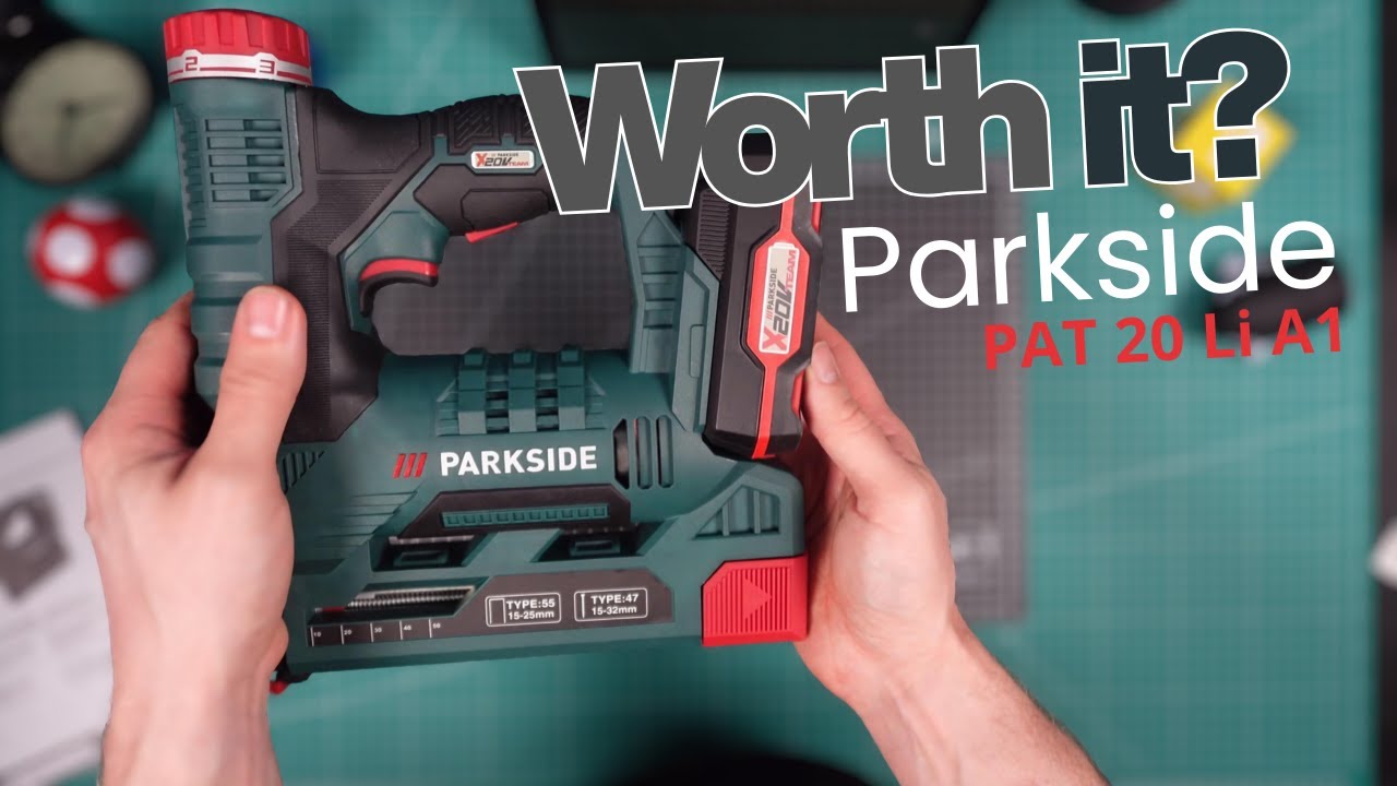 Parkside PAT 20 Li A1 &ndash; бюджетный беспроводной степлер (протестировано)