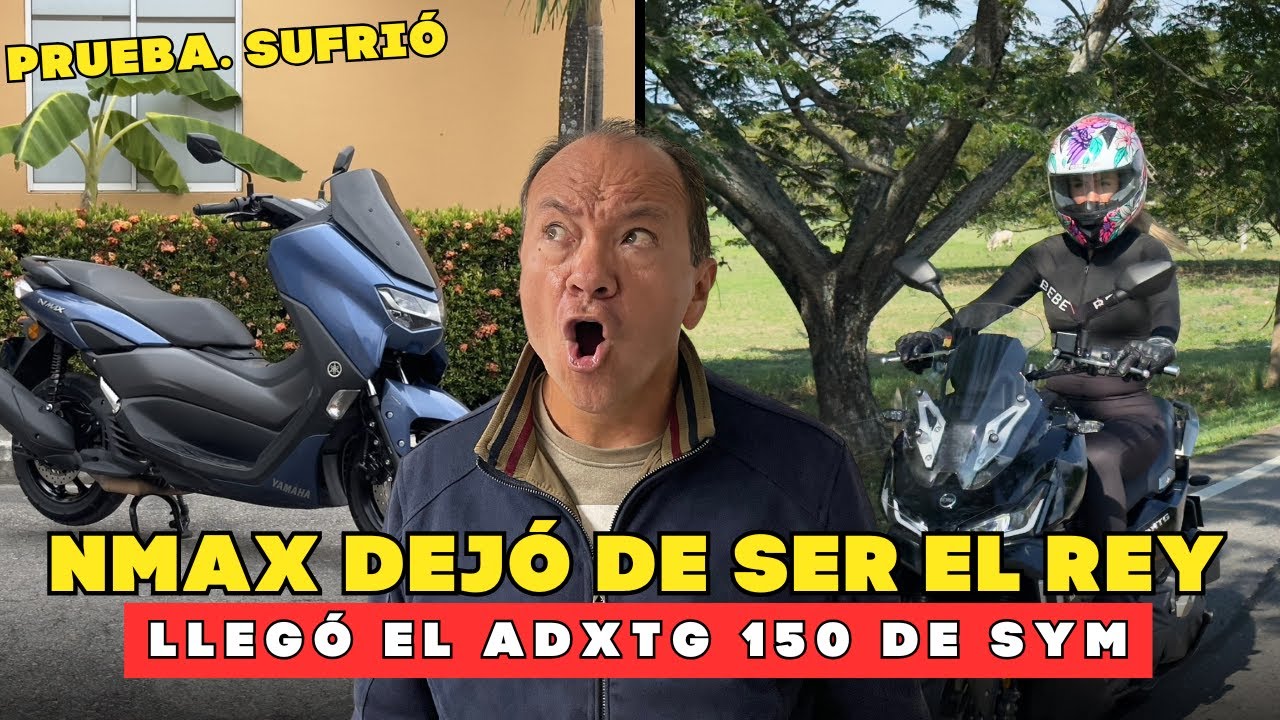 🔴😲 MUER3 Yamaha Nmax. Llegó SYM ADXTG 150. El nuevo REY. Prueba completa. ¿Cuál recomendamos?