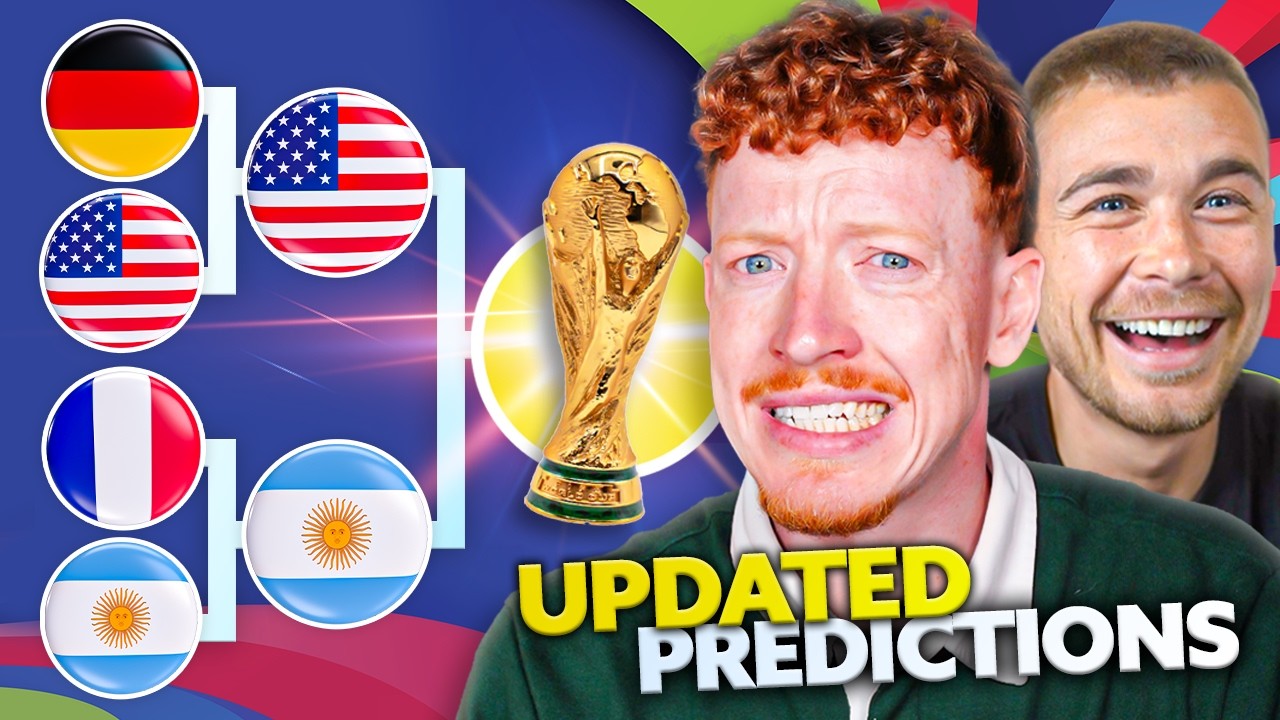 Our NEW UPDATED World Cup Predictions!