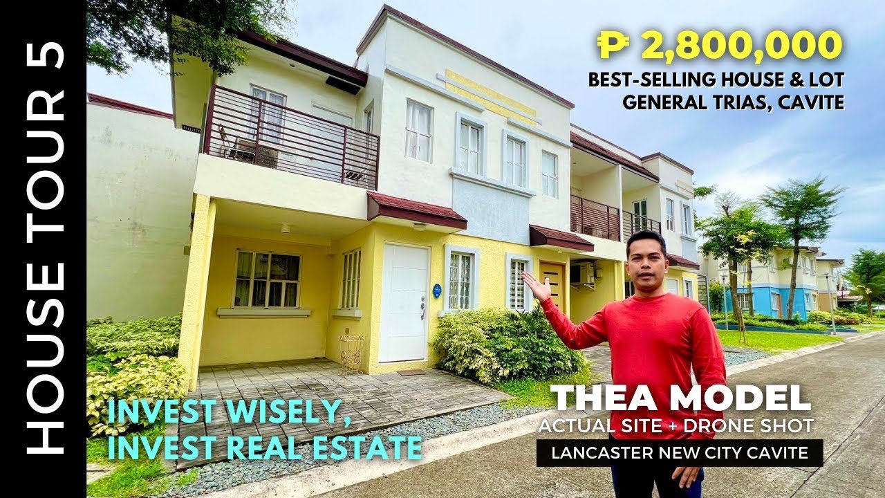 THEA Model • Pinaka Best Seller Townhouse sa Lancaster New City • Semi-Complete Finish na! (Tagalog)