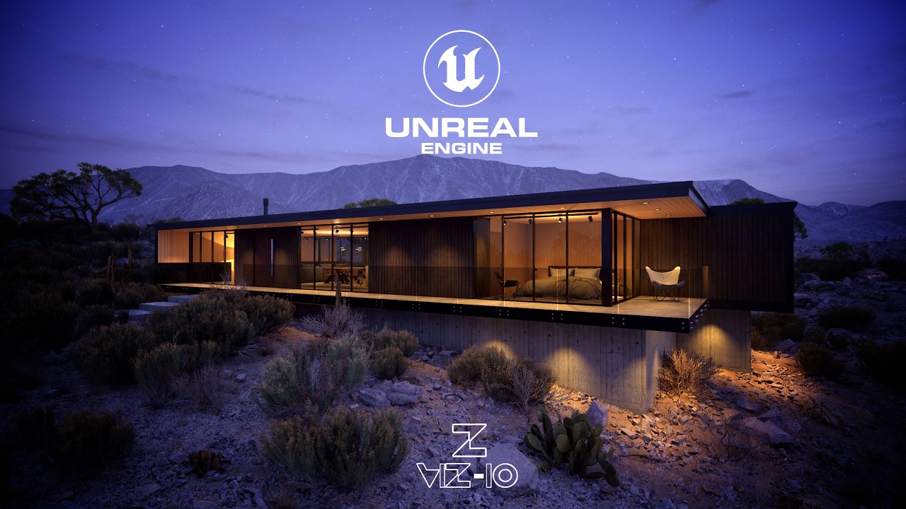DESERT HOUSE 4K UNREAL ENGINE