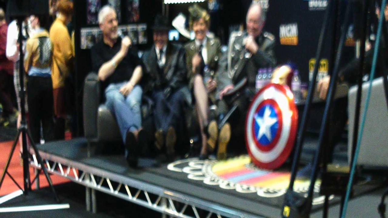 'Allo 'Allo cast members at Birmingham Comic-Con 18/03/2017.