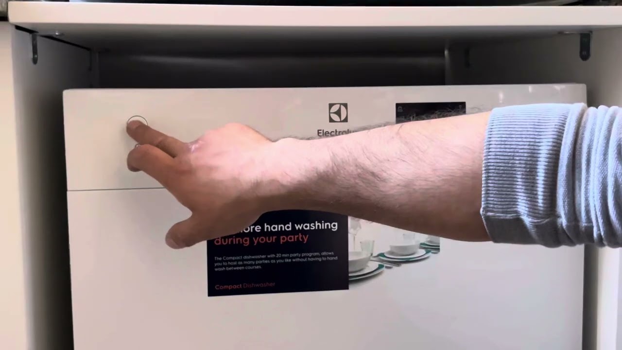 Electrolux ESF2400OW model mini bulaşık makinesi kullanım talimatı