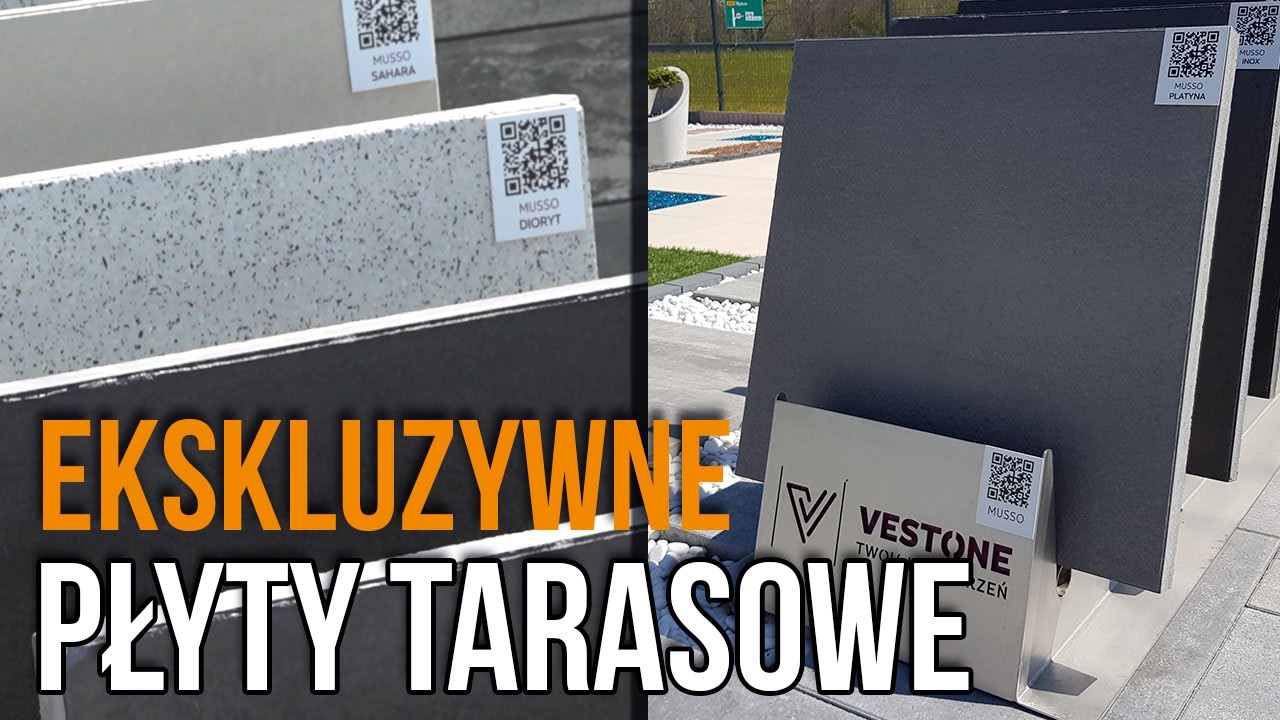 EKSKLUZYWNE PŁYTY TARASOWE - To sprawdzi się na Twoim tarasie !