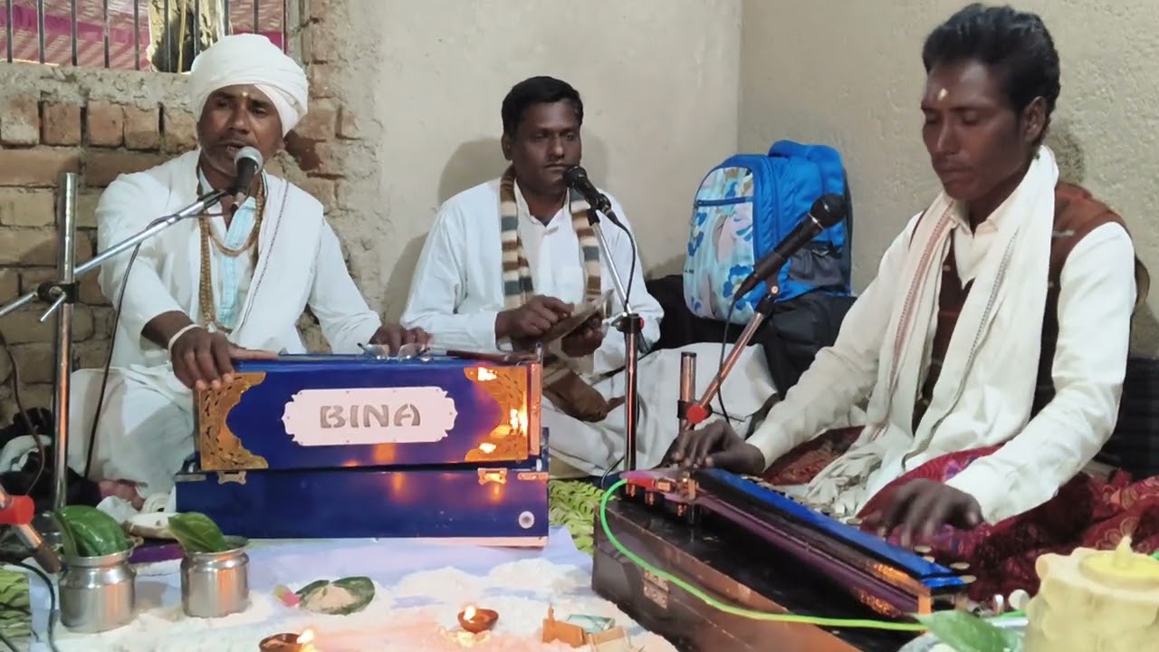 CG chauka Mangal aarti village -bhimpuri 