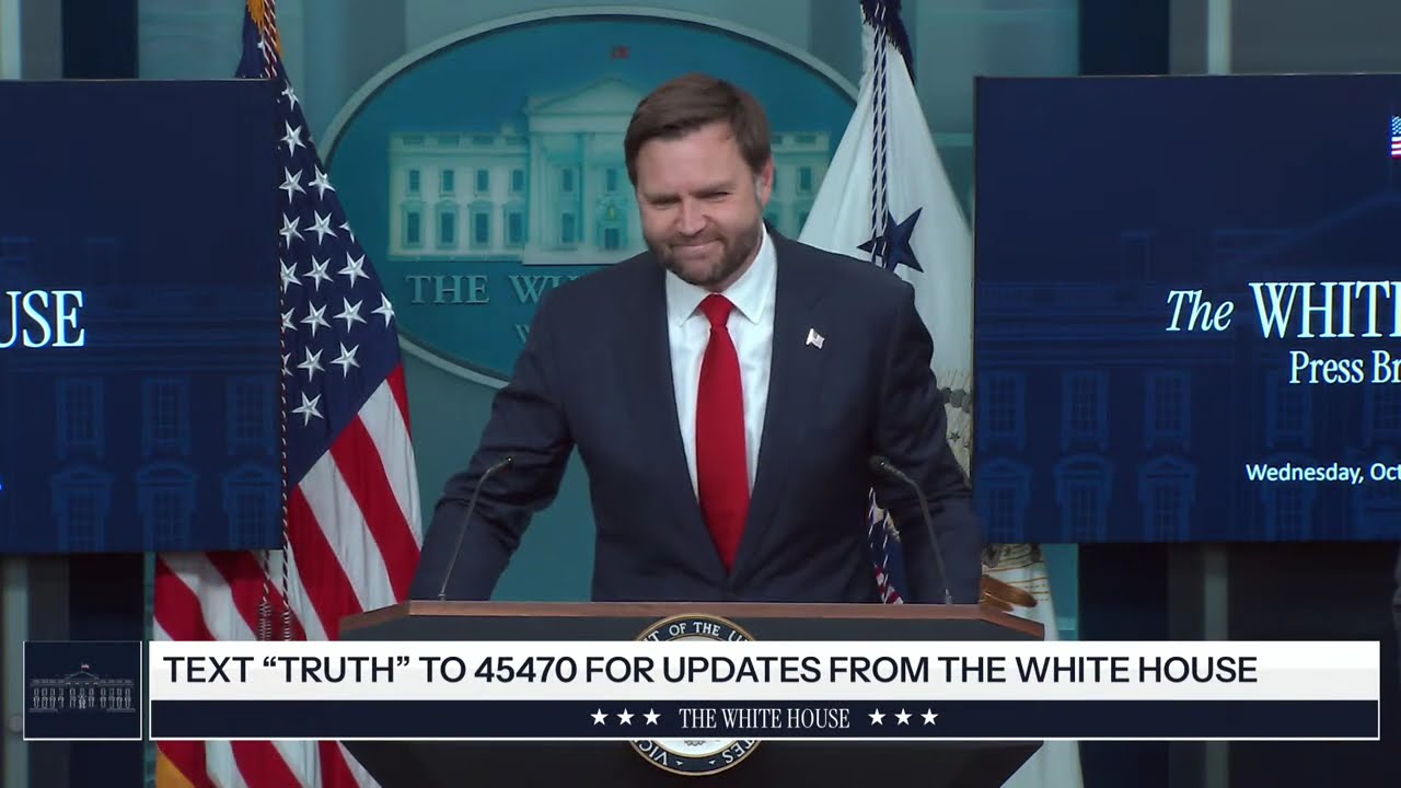 Press Secretary Karoline Leavitt Briefs Members of the Media, Oct. 1, 2025