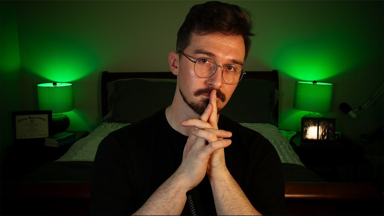 ASMR-медитация с направленным светом и мышечным расслаблением. Сканирование тела.