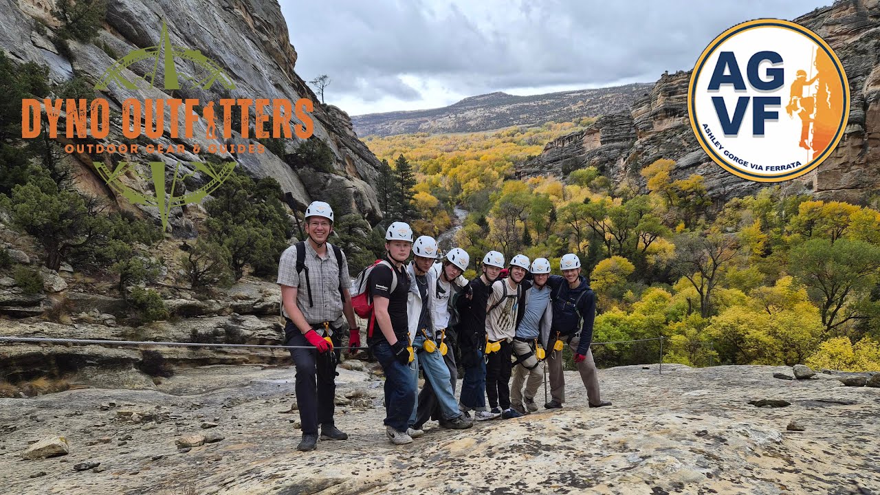 Ashley Gorge Via Ferrata with Dyno Outfitters - Vernal, Utah