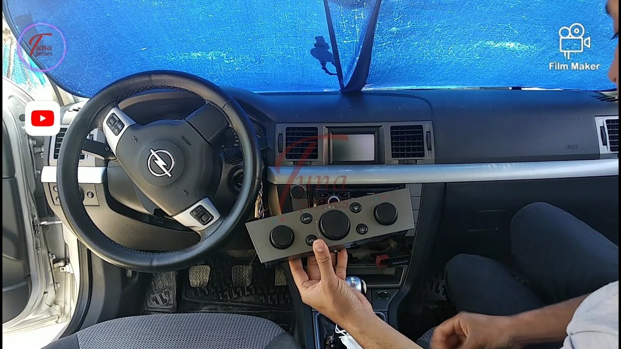 2005 Vectra C Klima Kontrol Panel Arızasını Yaptık... DETAYLI ANLATIM...