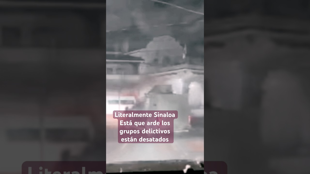 #video #noticias la inseguridad no para en Sinaloa