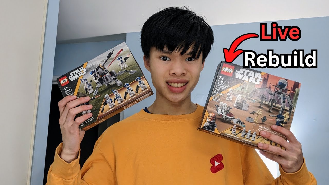 Building Some Clone battle Packs