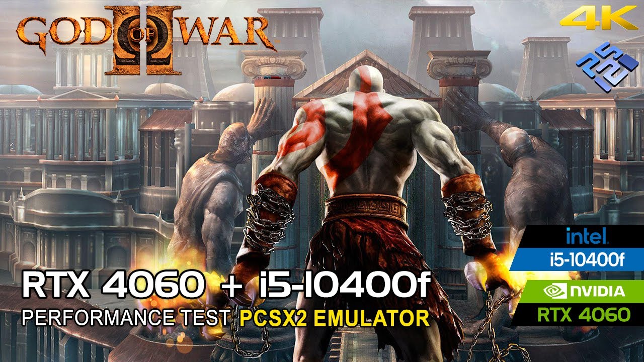 God of War 2 4K (In-game) 60FPS with HD Textures | RTX 4060 + i5-10400F 16GB RAM | PCSX2