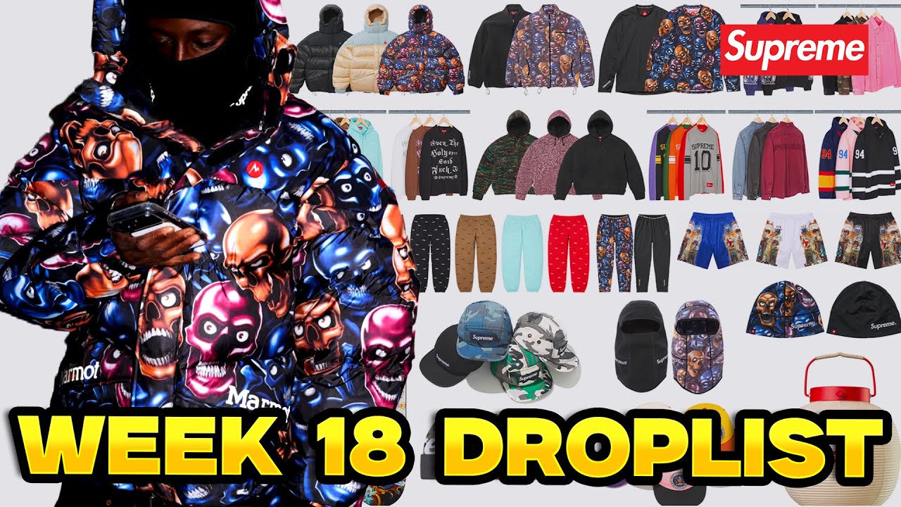 SUPREME X MARMOT? Полный список новинок 18-й недели коллекции SUPREME FW25! Что вы собираетесь ку...