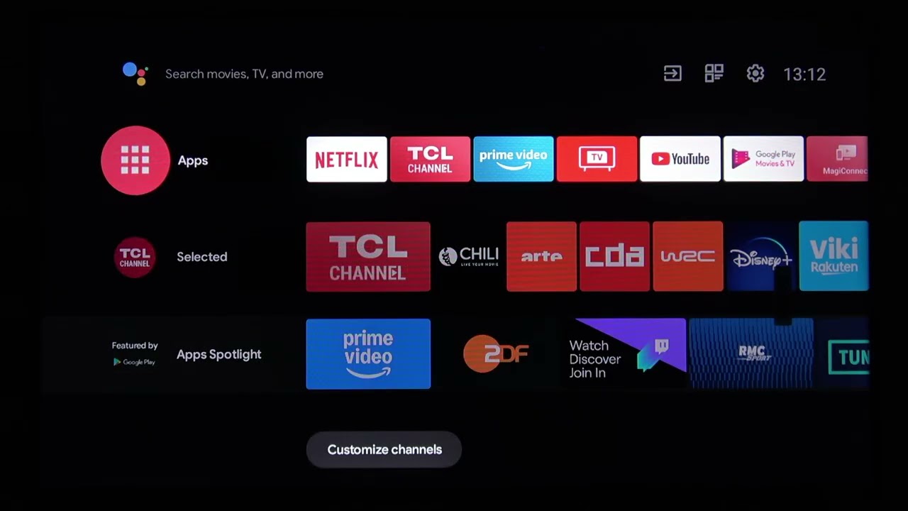 TCL 32V5C &ndash; Jak dodać telewizor do aplikacji TCL Home (Konfiguracja usług TCL)