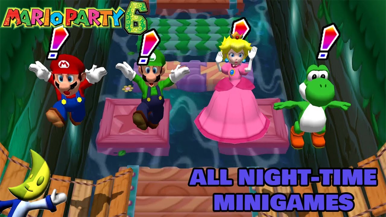 Mario Party 6 - All Night Minigames