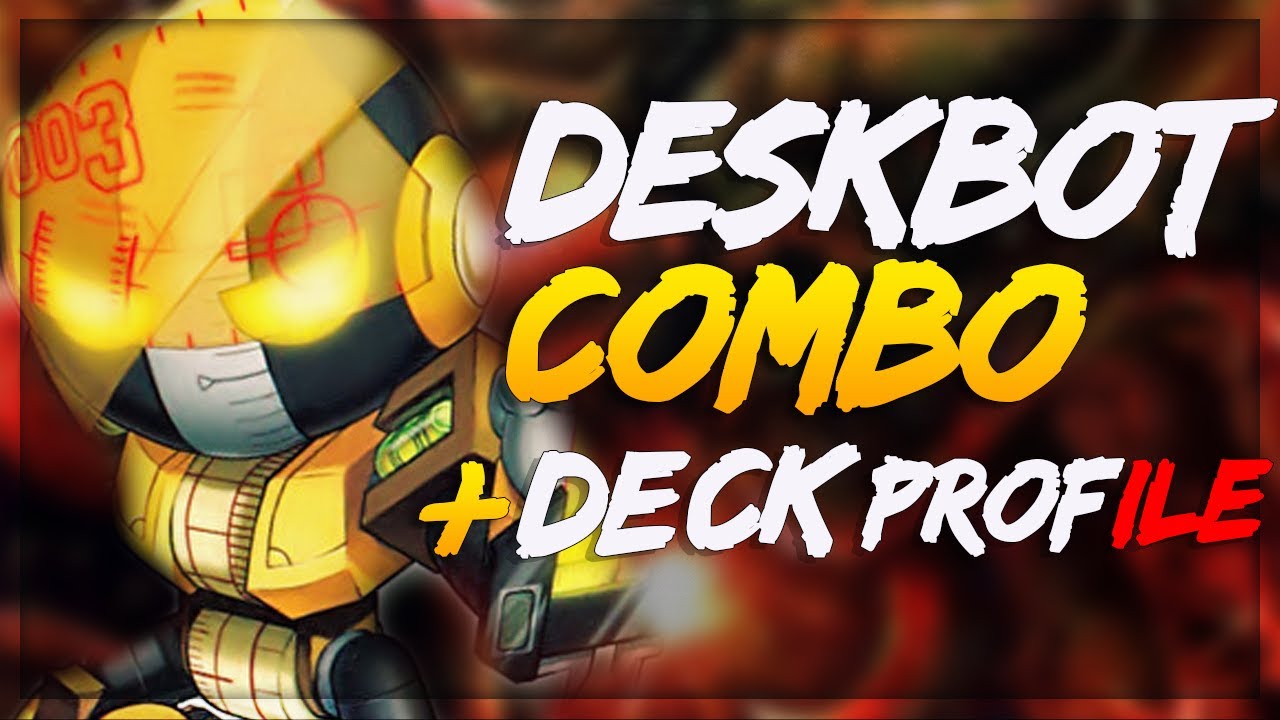 NEW SPLASHABLE COMBO ? 1 Card = Draw 7 !!! + Deskbot Deck Profile !
