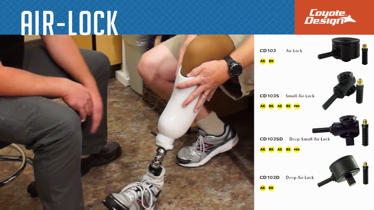 Coyote Prosthetics AirLock - Product Information