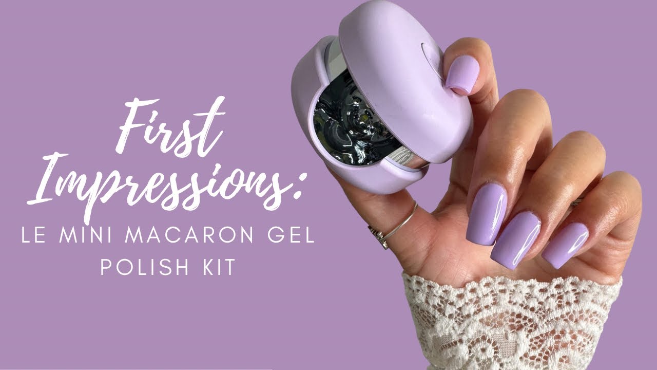 First Impressions: Le Mini Macaron Gel Polish Kit | All-In-One Gel Polish Kit at Home