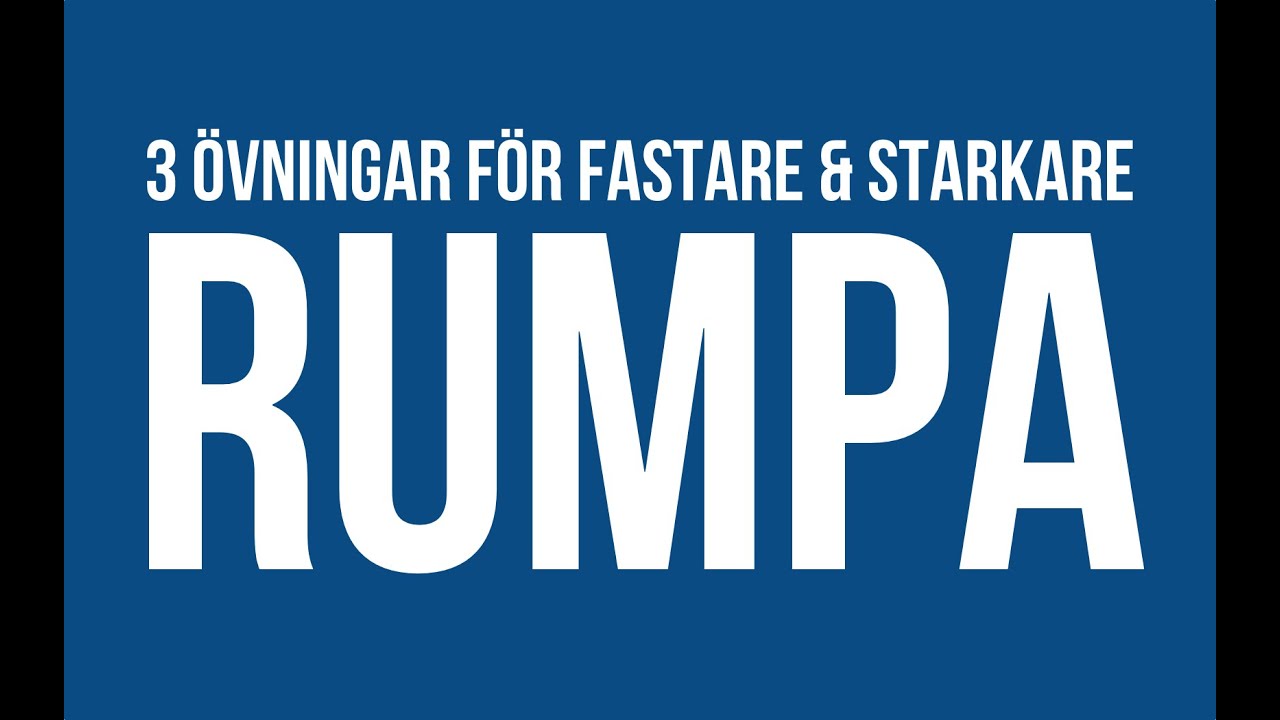 Rumptr&auml;ning