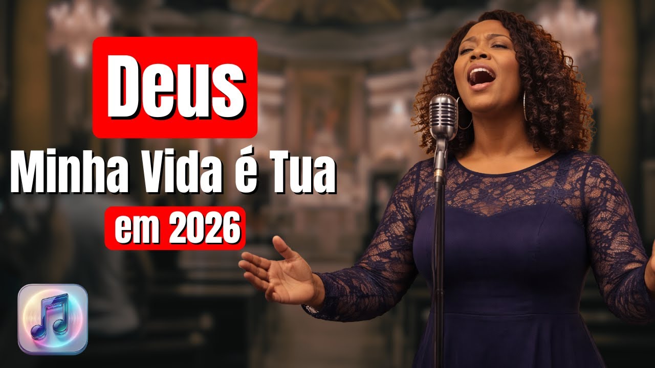 Minha Vida É Tua | Oração Gospel Emocional de Entrega, Força e Descanso em Deus