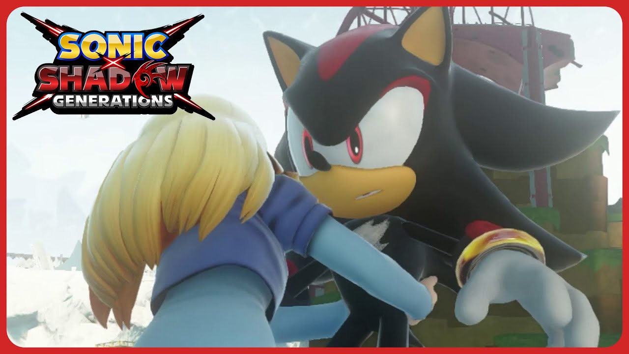Shadow saves and reunites with Maria - Sonic x Shadow Generations