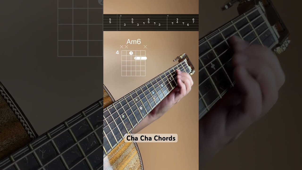 Groovy Latin Chords! Guitar Tutorial with Tabs.