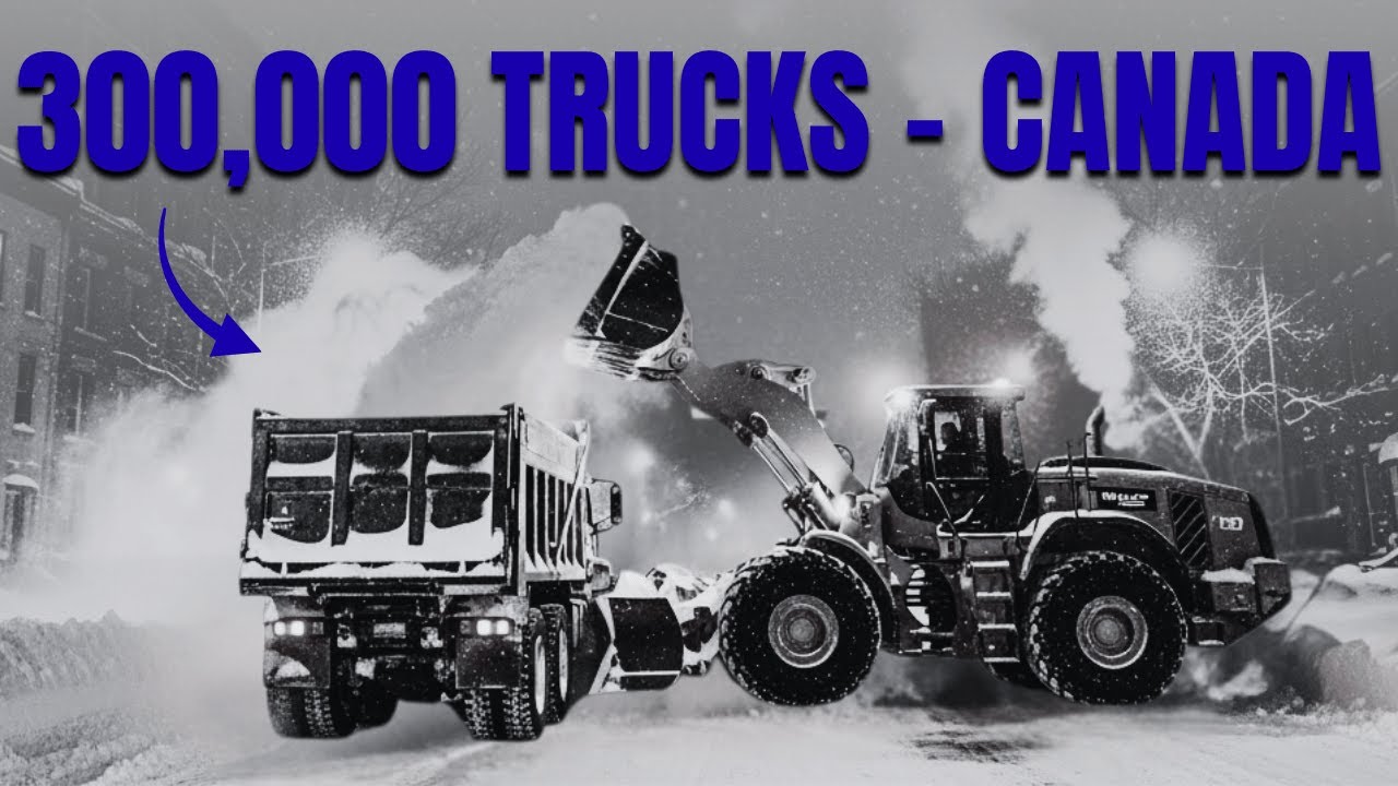 The Montreal Snow Dump That Took 300,000 Truckloads - Where Does a City Put That Much Snow?