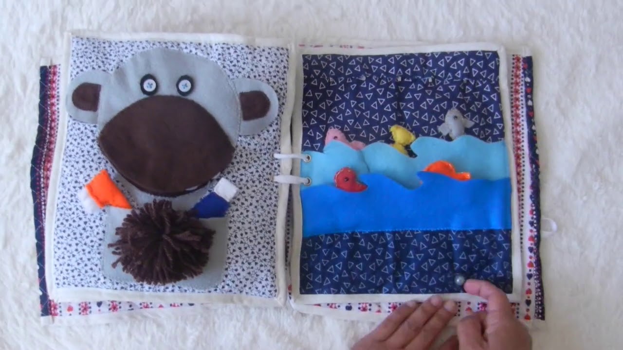 Stoffbuch f&uuml;r Kinder