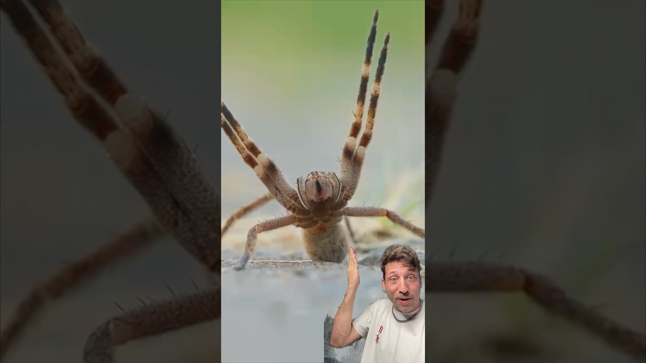The Brazilian Wandering Spider is built different