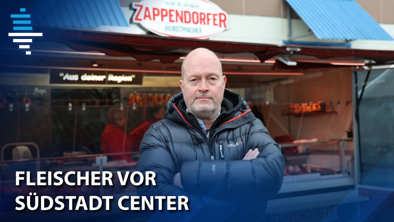 Warum ein Fleischer jetzt vor den Türen des Südstadt Centers in Halle weitermacht