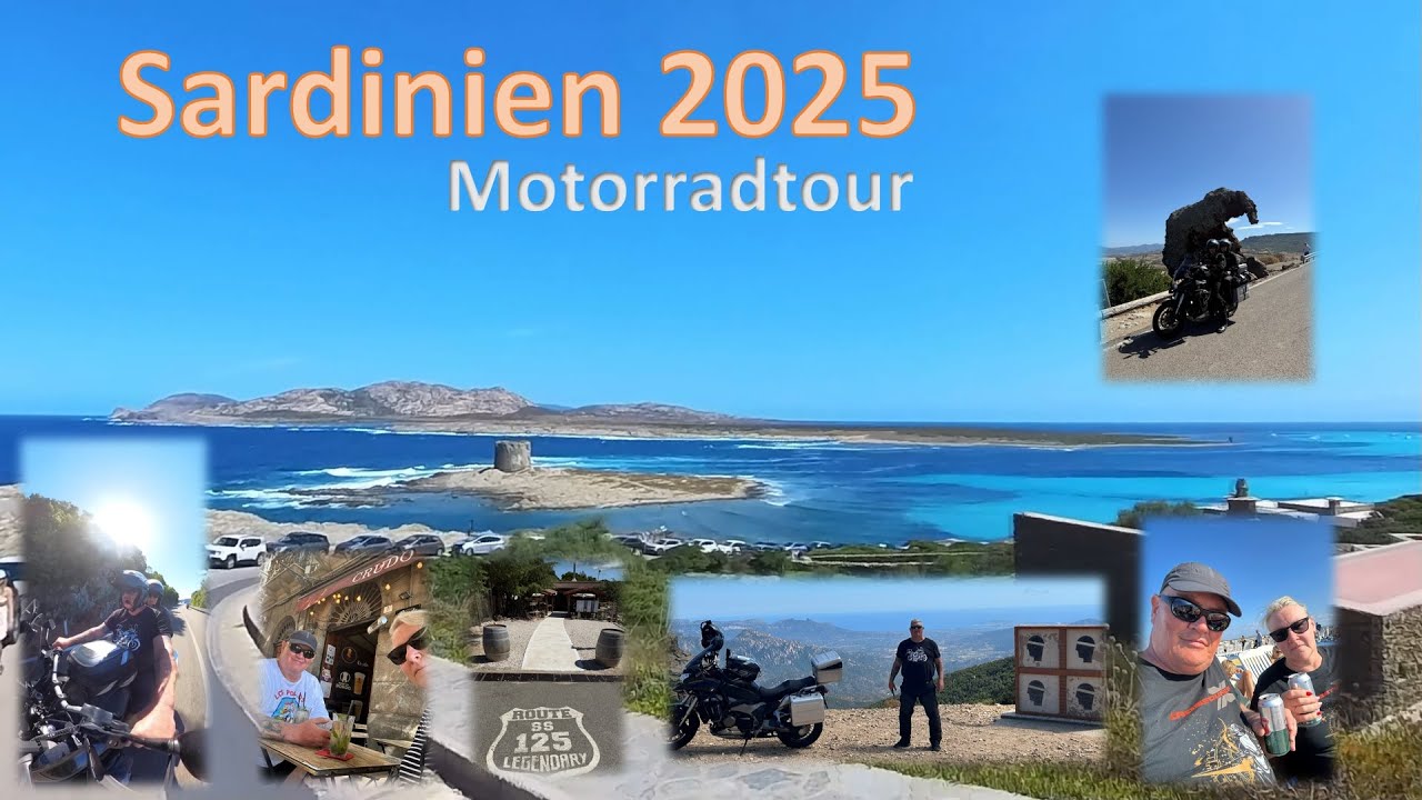 Sardinien 2025 Motorradtour