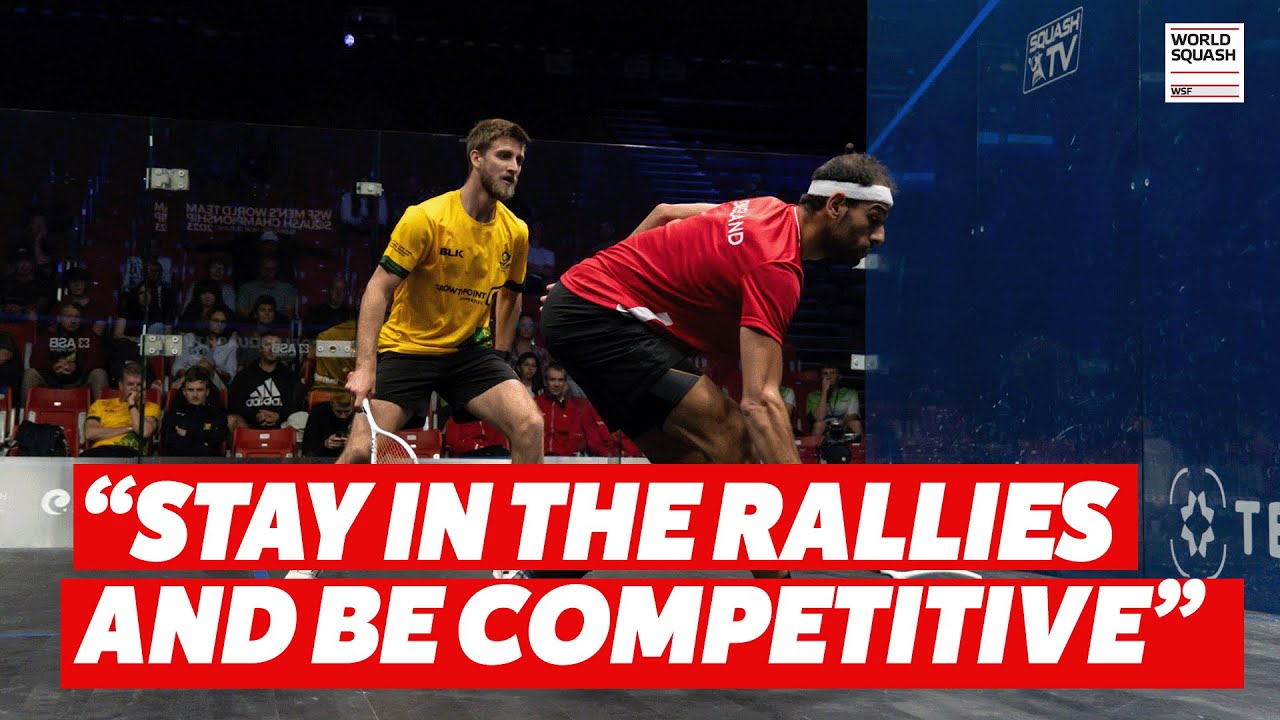 Men's World Team Squash Championship - Pool A - England v South Africa
