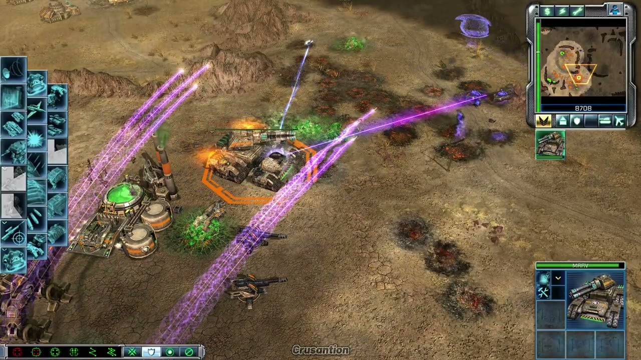 CNC 3 KW Tiberium Resonance 0.3.01BT GDI vs Brutal AI - Balanced {Screen}