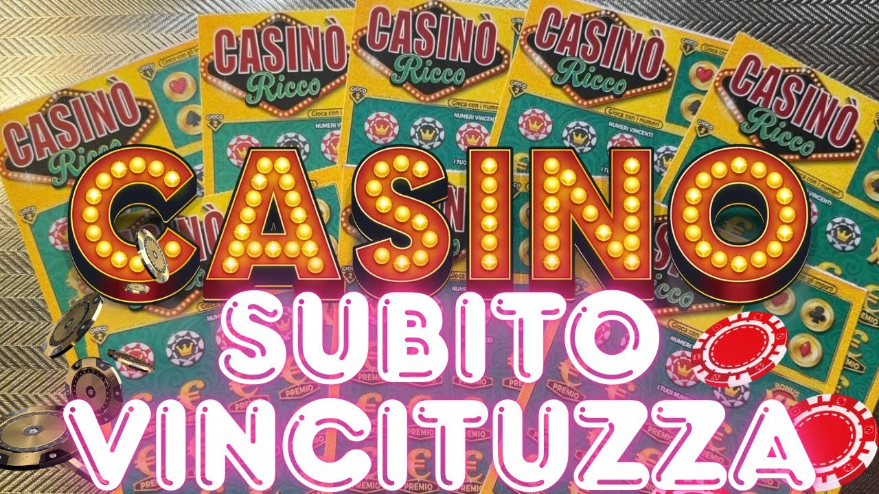 Nuovo “Casino Ricco’Subito Vincituzza🤑🍀👏💥🎰#fortuna #lottery #money 