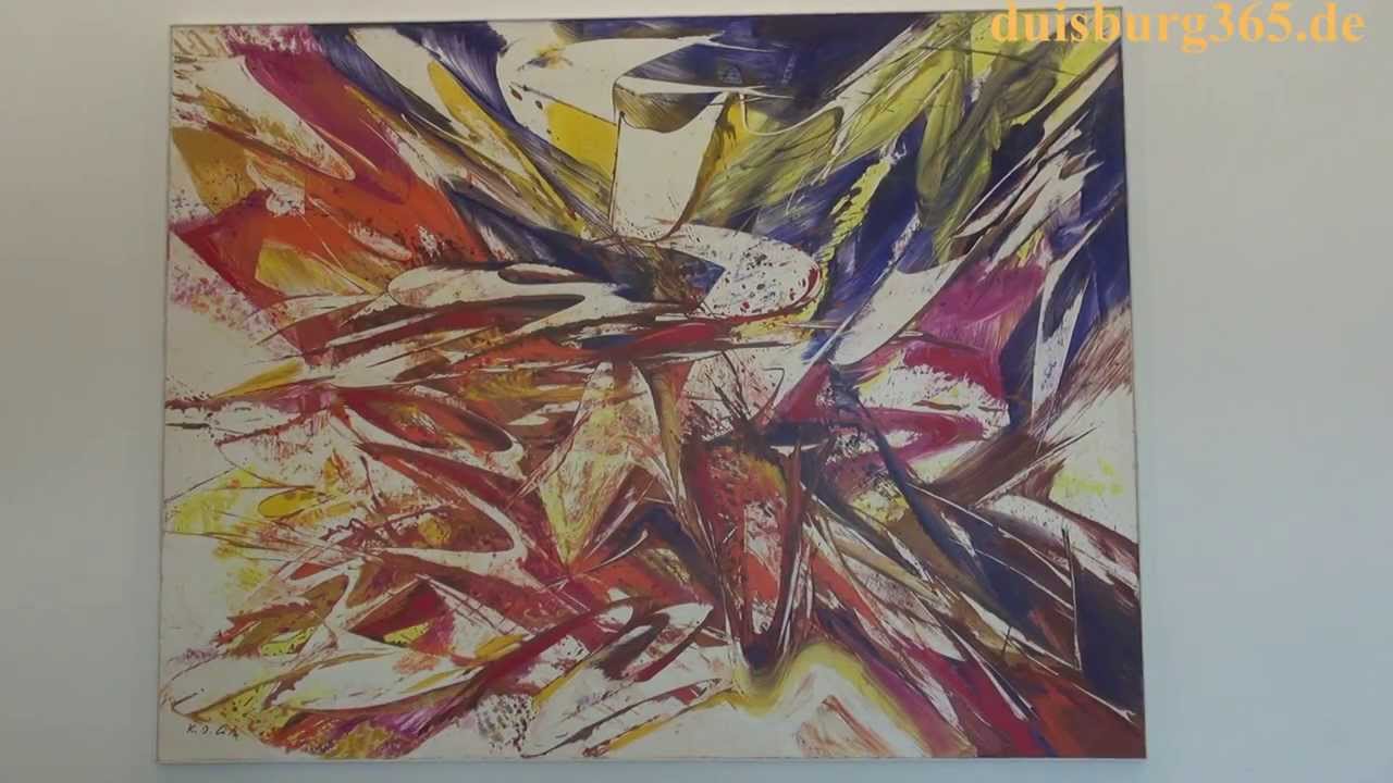 K.O. Goetz zum 100.   im Museum Kueppersmuehle Innenhafen Duisburg