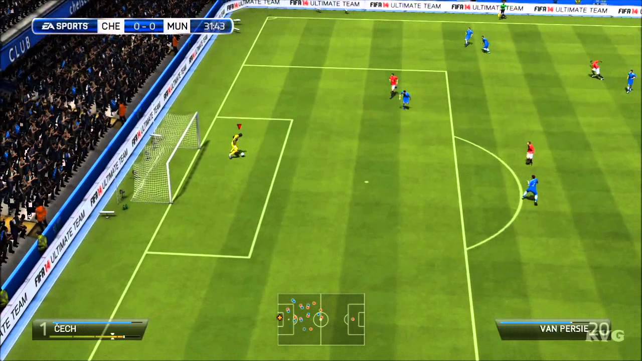 FIFA 14 - Chelsea FC vs. Manchester United FC Gameplay [HD]
