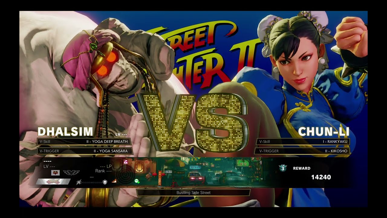 Street Fighter V | DHALISM V/S CHUN-LI | FULL FIGHT | 4K