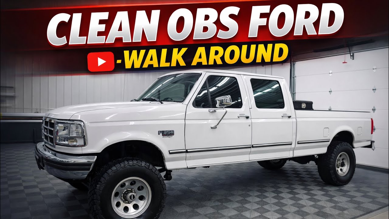 CLEAN!! OBS FORD walk around 
