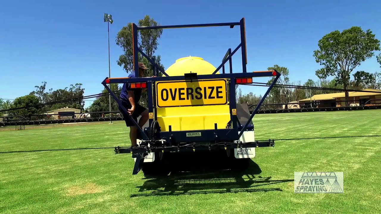 36m 6000L Trailed Sprayer Overview