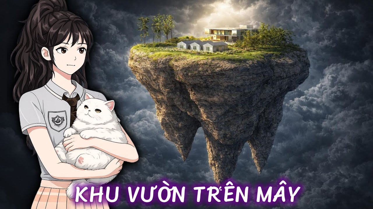 (Full Có Kết) CHILL Trên Đảo Nổi Cùng Mèo Ú Khi Tận Thế Mưa Bão Ập Đến - Tiểu Uyển Nhi RV