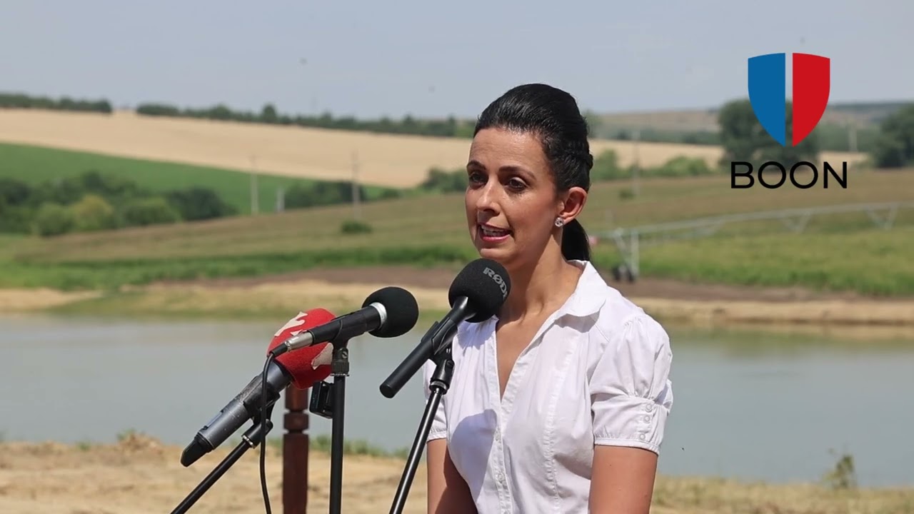 Öntözőtározó rendszert adtak át Megyaszón