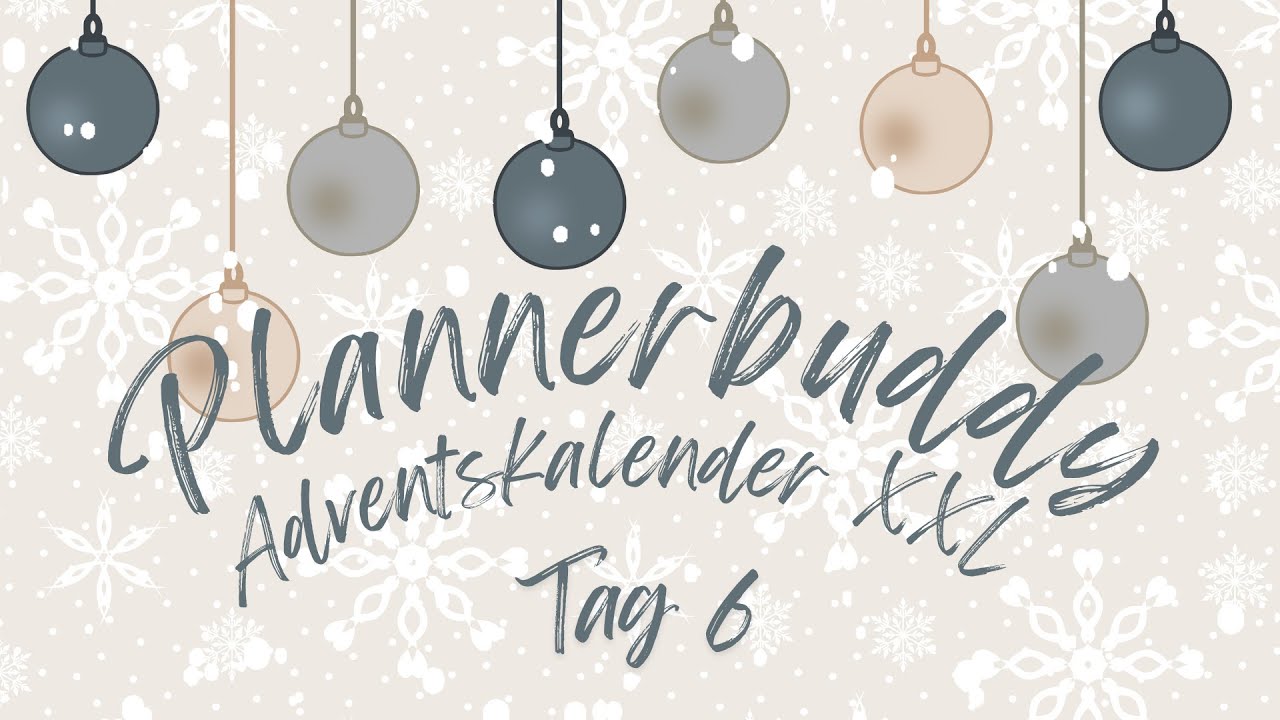 Planerbuddy Adventskalender XXL I Türchen 6 I mond_kalender